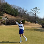 여성골프치마 기능성 생활방수 발수코팅 맞주름 플레어 O링 찰랑 라운딩 치마바지 스커트 : 마키프