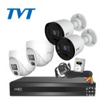 [TVT] 티브이티 ALL-HD 200만화소 CCTV 자가설치패키지 감시카메라 실내실외카메라 4대세트 어댑터포함 : 32Days