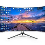 게이밍 모니터  34인치 LCD 대형 165HZ 고화질 2K : FANDAFUNDA
