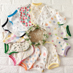 강아지옷 오가닉 실내복 양면나시 젤리가족XS : 해피앤퍼피