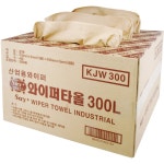 광진산업 와이퍼올 KJW300 대형 300매 세이플러스 와이퍼타올 산업용 엠보싱 흡착포 : 1972