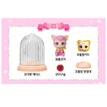 꼬미마녀라라 재이의 꿈틀꼬미 피규어 여아 꼬몰랑 펫프 꼬미펫 인형 장난감 : 새콤달콤토이