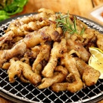 닭발택배 무뼈닭발 불향 직화 소금구이 맛 매콤 뼈없는 포차 닭발 냉동 음식 200g : 꼬꼬마짱 라이프몰