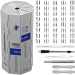 HengTianMei 128 in 1 정밀 드라이버 세트 컴퓨터, 노트북, Xbox, Macbook, 게임 콘솔용 전문 자기 : 루시아 공원