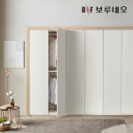 보루네오 360cm 에손 여닫이 붙박이장 맞춤시공 12자 : BIF 보루네오가구