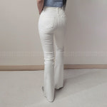 (신축성굿) 페이브 퓨어 스판 부츠컷 팬츠 슬림 롱다리 쫀득 편안 데일리 캐쥬얼 fave : 페이브FAVE