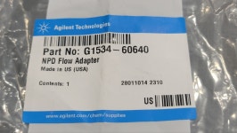 NPD flow measuring adapter (G1534-60640) : LP 토탈 랩마트