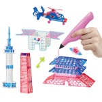 어린이 3D매직펜 프린팅 아동 입체펜 집중 창의력 미술놀이 주얼리 유아 입체펜 장난감만들기 : 별다샵