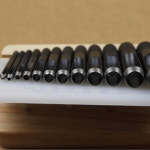 가죽공예 원형홀펀치 벨트구멍뚫기 가죽펀칭기 타공기 / 1.0mm : 꿀띵