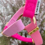 (체리블라썸) 하네스 포리하우스 강아지 고양이 가슴줄 소형견 중형견 H형 벚꽃 하네스 : 포리하우스