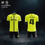 브럼비 축구유니폼 김포 블루힐FC - 2303 전사 마킹 엠블럼 무료 제작 : 브럼비