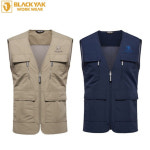 블랙야크 세이프 베스트 작업조끼 등산 낚시 레저 편안한 다목적 포켓 : 안전화마트
