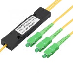 plc 통신케이블 FTTH 케이블 SC/APC 1x2 광섬유 커플러 광학 비율 5050 단일 모드 ABS PLC 분배기 1310/1550nm 2 미터 : 해외구매직방