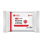 살균티슈 휴대용물티슈 10매 메디와이퍼 알콜티슈 청소포 물휴지 소독티슈 : 스마트하니A