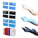 두꺼운 니트릴 라텍스장갑 세차 청소 요리 셰프 식품용 장갑 100매 일회용 : 당돌브라더스