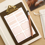 코니테일 초음파앨범 임신 주수스티커 꾸미기 세트 10종 뱀띠 말띠 셀프 포토북 산모수첩 : 코니테일