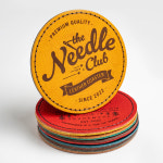 헤비츠 더 니들 클럽 컵 코스터 : 가죽공방 헤비츠