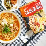 농심 보글보글 부대찌개면 32개 8팩 : 청화마트