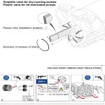 카본시트지  T6mm 베인 흑연 진공 펌프 용 시트 에어 블레이드 1 개 : 샵오오