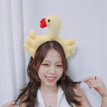오리날다 머리띠 인생네컷 소품 학예회 귀여운 생일파티 : 생활일번지
