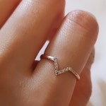 꼬냑다이아반지(14K 1.15g GDR-J1579) : gemflower