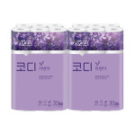 코디 라벤더 파워엠보싱 30m 30롤 x 2팩 (60롤) : 티에스shop