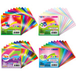 종이나라 꽃나래 색종이 7.5x7.5cm 학종이 10색조 80매 : 토탈금메달문구