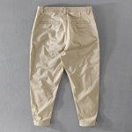 캐주얼정장 슬랙스 2022 가을 겨울 레트로 스트레이트 남자봄슬랙스 네이비슬랙스바지 : samgong