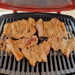 다복캠푸드 수제 양념 캠핑 음식 술안주 요리 한돈 돼지갈비 구이 1kg : 다복캠푸드