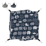 싱글족 고양이백팩 햄스터 형 해먹 케이지 침대 편안한 8 X 8i쳇가방 : 피궁전