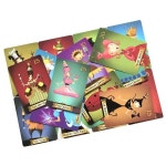 보드게임 신제품 카드 전체 영어 잠자는 여왕 보드 게임 25 명 가족 선물 기상 전략 재미있는 어린이 장난감 : 샵오오