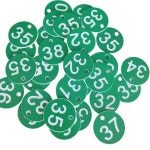 나팔꽃 테라스가구 축산 농장 벌집 레이블 양봉 상자 구멍 태그 번호 포함 정사각 화단 : 하서일