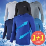 1+1 여름작업복상의 춘추 하계 노가다작업복 긴팔티셔츠 : 마켓보기