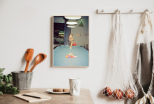 포켓볼 당구 사진 인테리어 사구 01 포스터 : 로얄블루아트샵