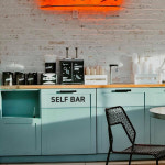 [1분 설치] SELF BAR 셀프바 문구 표시 표지판 글자 : 디자인스튜디오투명