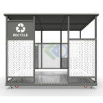 분리수거장 DL8107 아파트 분리수거장 재활용 쓰레기 클린하우스 분리수거 클린존 : 다인테크 DainTech