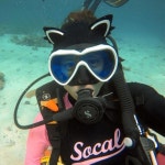 물놀이 귀여운 헤어밴드 SNS 인스타 신혼여행 스쿠버다이빙 사진촬영 : 제이 크레이브