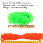 배스루어 배스 WIFREO 60 strands/PC Fshing 파워베이트 선상용 : samgong