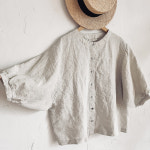 다나 블라우스 3컬러 리넨100% : 이야기가 있는 풍경