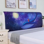 호텔침구커버 침대스커트 새로운 탄성 모든 포함 침대 헤드 커버 호텔침대시트 침대커버킹 : samgong