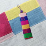 색동 책갈피   / 조각보 책갈피 / 한국선물/전통선물/saekdong : 마마후