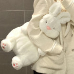 bookaz 게으른 뚱보토끼 토둥이 필로우 인형 귀여운 동물 쿠션 집들이 선물 : 부카즈