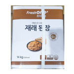 재래식 된장 14K 해찬들 신송 청정원 찌개 콩된장 토속 숙성 이츠웰 : 아름드리나무