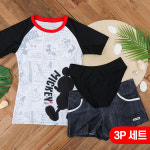 미키마우스 3피스 수영복 [DS1602] [Q0110] : 오키즈