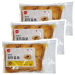 CJ 이츠웰 맛있는 조미 유부 600g  x 3개 : 에스플러스마켓