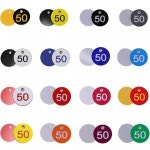 마당 야외 원형 숫자 축산 농장 식물 라벨 양봉 상자 구멍 태그 포함 테라스용품 화단 : 하서일