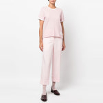 [국내] 톰브라운 사이드 RWB 트리밍 링거 져지 반팔티 FJS133A J0043 680 : 명품편집샵 BOBU