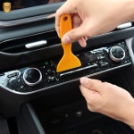 2019 쏘나타 DN8 실내 센터 공조기 PPF 보호 랩핑 필름 스타트 기어버튼 몰딩용품 : 엉클신