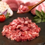 [kg당 8,000] 3kg 후지 한돈 국내산 짜장 카레 고기 뒷다리 대용량 냉동 : 나이스미트