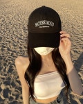 [소두핏/빈티지] 네츄럴무드 레터링 자수 컬러 빈티지 볼캡 모자 소두핏 : 자스민벨